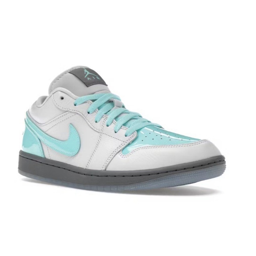 Jordan Air Jordan 1 Low "Polaroid" - Women's 7.5 - White Baby Blue 🔥🔥🔥